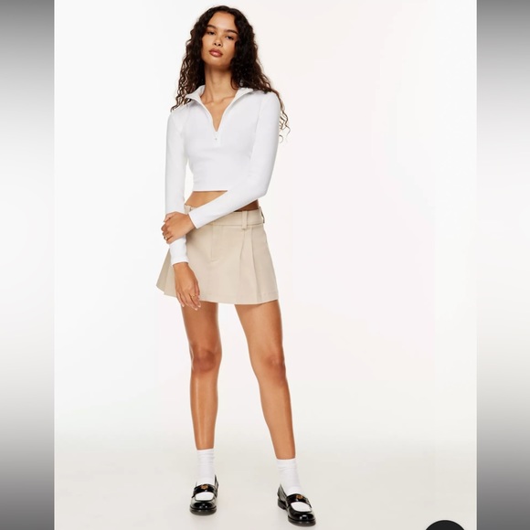 Sunday Best Ribbed half-zip longsleeve in size small - Picture 3 of 6